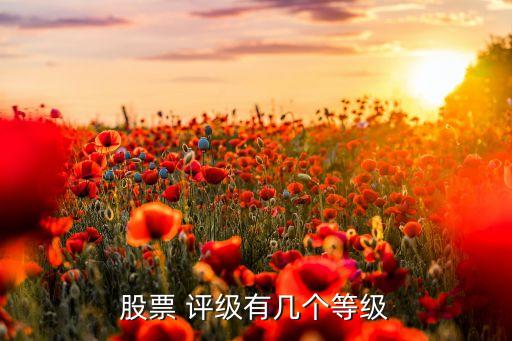 股票 評(píng)級(jí)有幾個(gè)等級(jí)