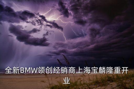 全新BMW領(lǐng)創(chuàng)經(jīng)銷商上海寶麟隆重開業(yè)