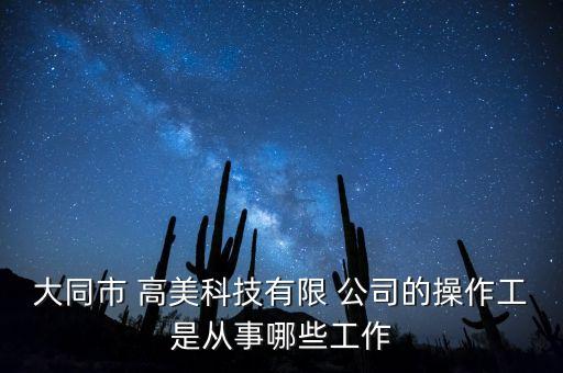 美國高美公司,高美集團(tuán)是什么公司