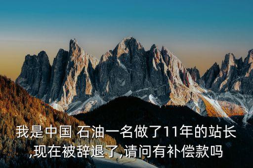 我是中國 石油一名做了11年的站長,現(xiàn)在被辭退了,請問有補(bǔ)償款嗎