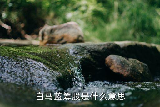 白馬股長(zhǎng)期投資,適合長(zhǎng)期投資的白馬股