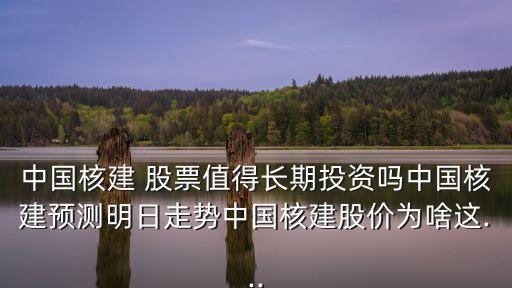 中國核建 股票值得長期投資嗎中國核建預(yù)測明日走勢中國核建股價為啥這...