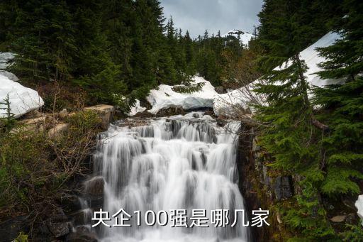 央企100強(qiáng)是哪幾家