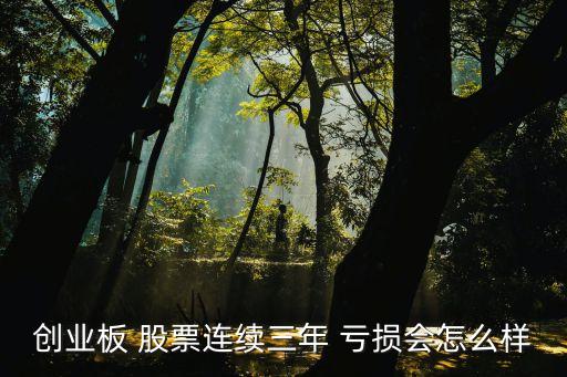 股票業(yè)績虧損