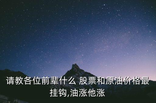 請(qǐng)教各位前輩什么 股票和原油價(jià)格最掛鉤,油漲他漲