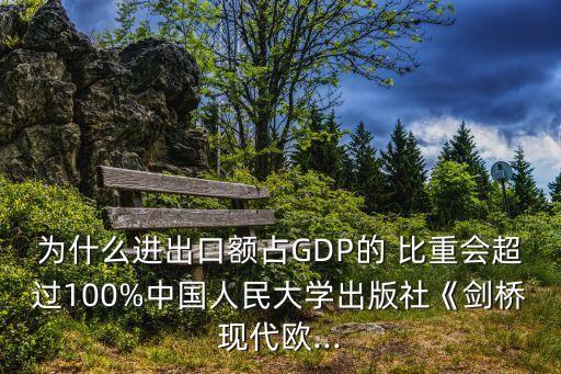 中國外貿占gdp比重,外貿占gdp的比重