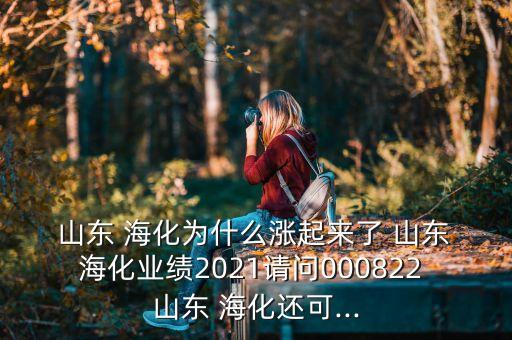  山東 ?；癁槭裁礉q起來了 山東 ?；瘶I(yè)績2021請問000822 山東 ?；€可...