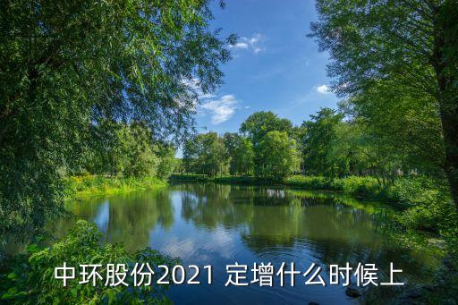 中環(huán)股份2021 定增什么時候上