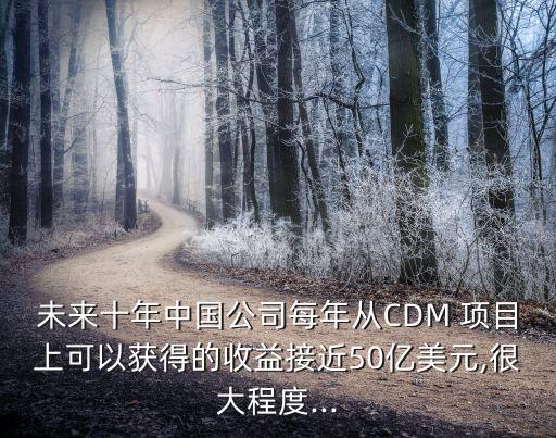 中國cdm項目,什么叫CDM項目