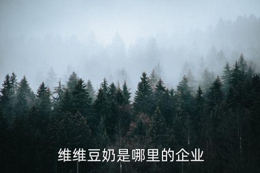  維維豆奶是哪里的企業(yè)