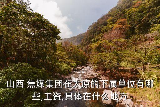 華晉焦煤有限責任公司貿易分公司,山西華晉焦煤有限責任公司