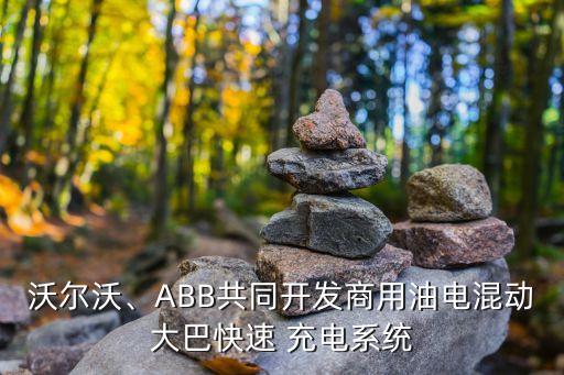 沃爾沃、ABB共同開發(fā)商用油電混動大巴快速 充電系統(tǒng)