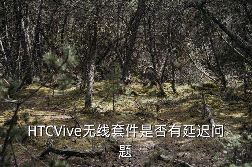 HTCVive無線套件是否有延遲問題