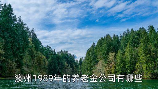 澳州1989年的養(yǎng)老金公司有哪些