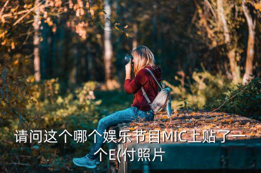 請問這個(gè)哪個(gè)娛樂節(jié)目MIC上貼了一個(gè)E(付照片