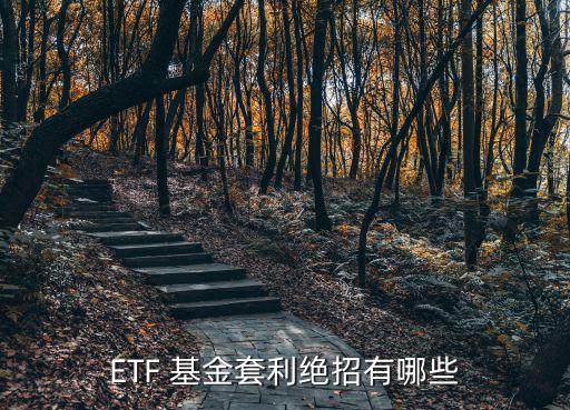 ETF 基金套利絕招有哪些