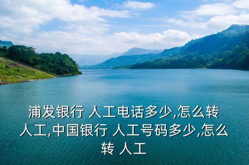  浦發(fā)銀行 人工電話多少,怎么轉(zhuǎn) 人工,中國銀行 人工號碼多少,怎么轉(zhuǎn) 人工